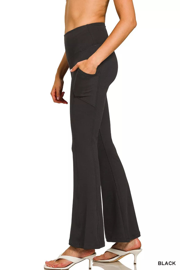 Flare Leggings with pocket