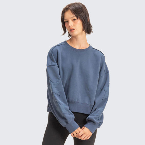 Women's Star Patch Sweatshirt