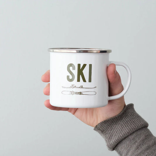 Ski Vital Enamel Mug