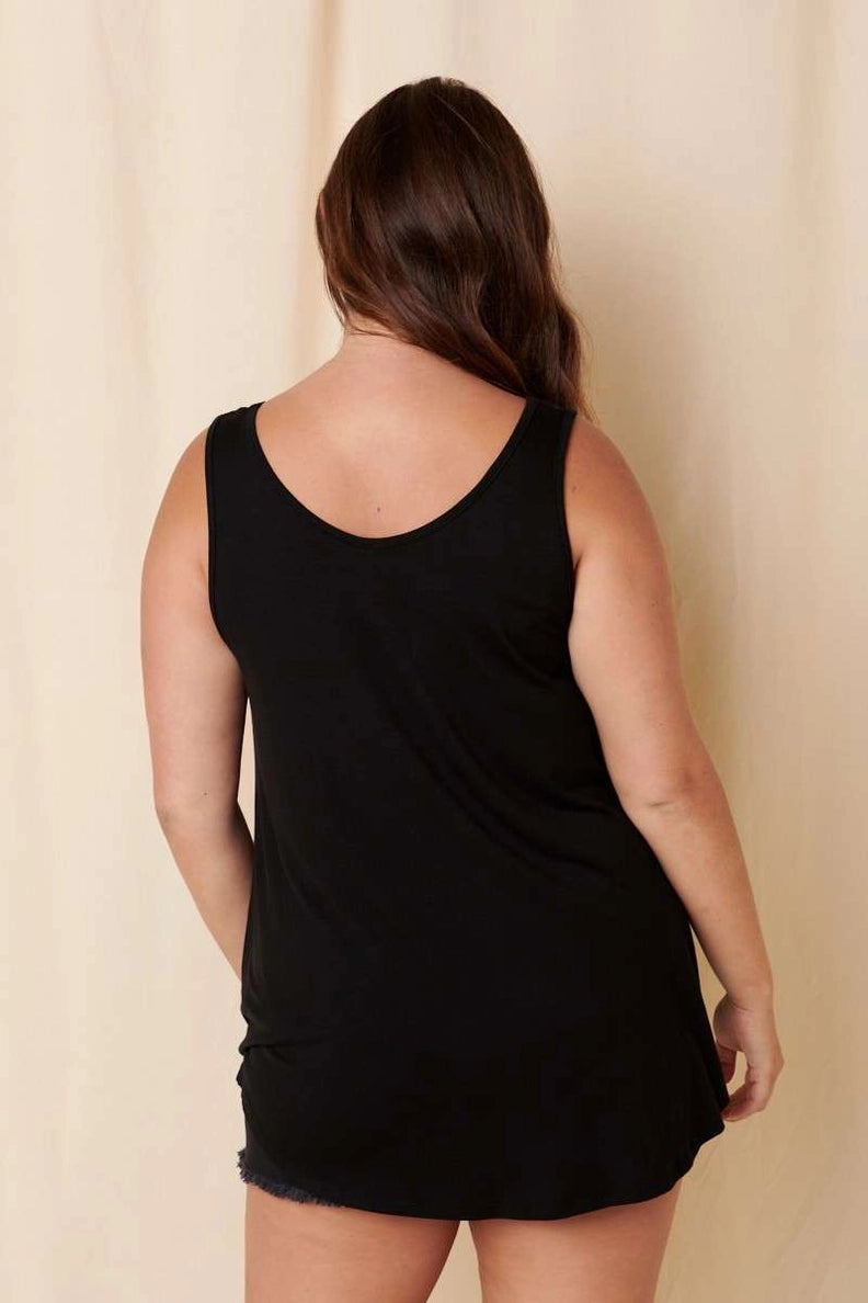 Jigao Bamboo V-Neck Tank Top