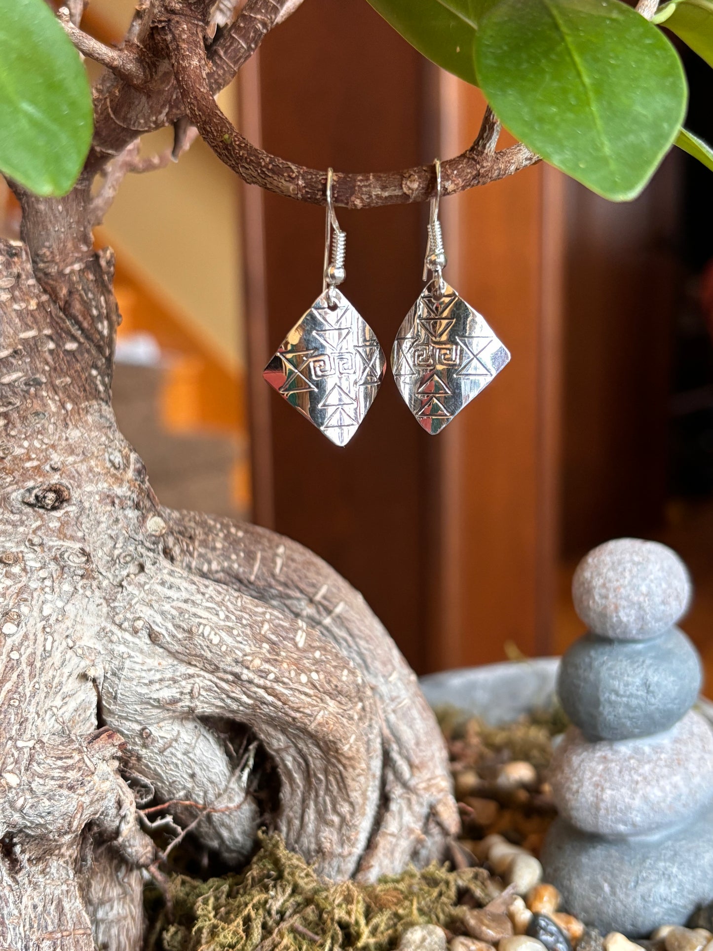 Navajo handmade Earrings by Felicia Etcitty