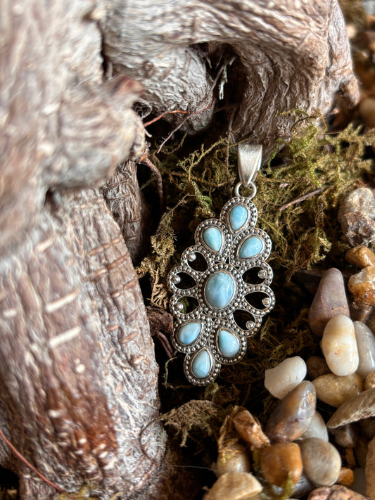 Larimar Pendant