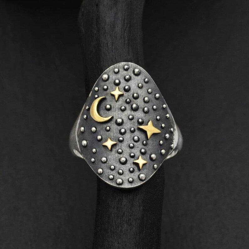 Night Sky Ring Size 9