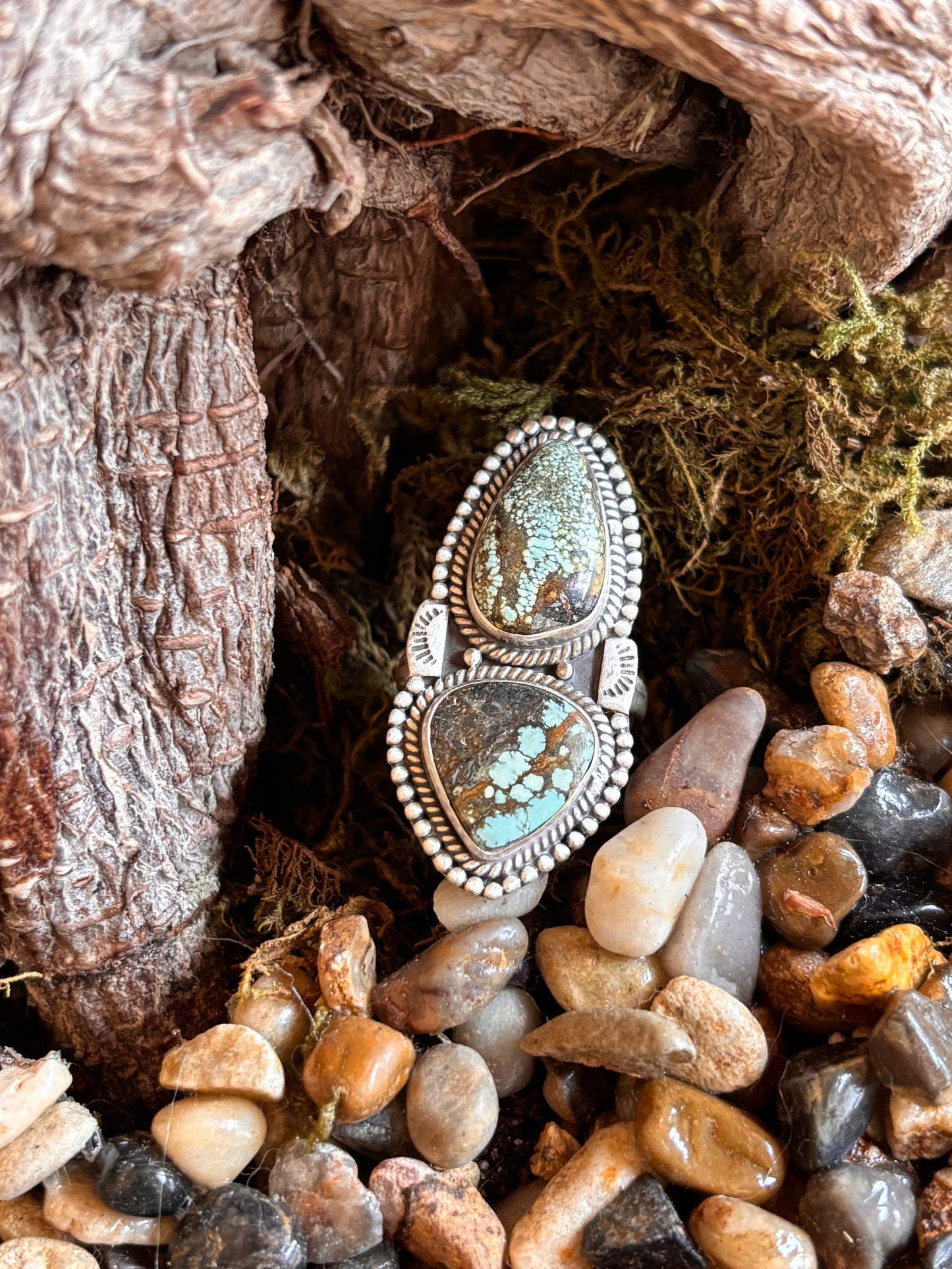 Dry Creek Turquoise Ring | Size 10