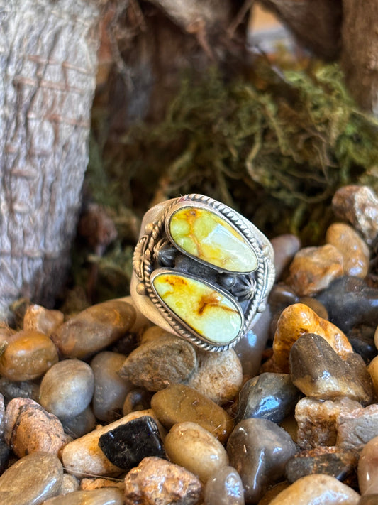 Palomino Variscite Ring | Size 7