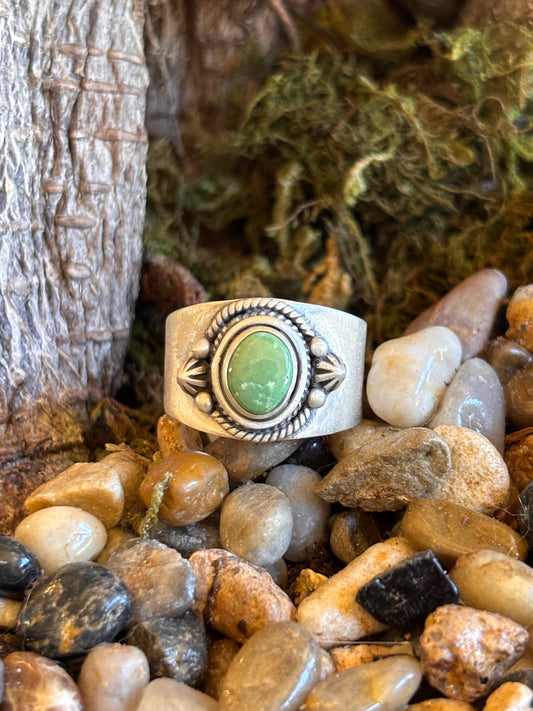 Emerald Valley Turquoise Ring | Size 9 3/4