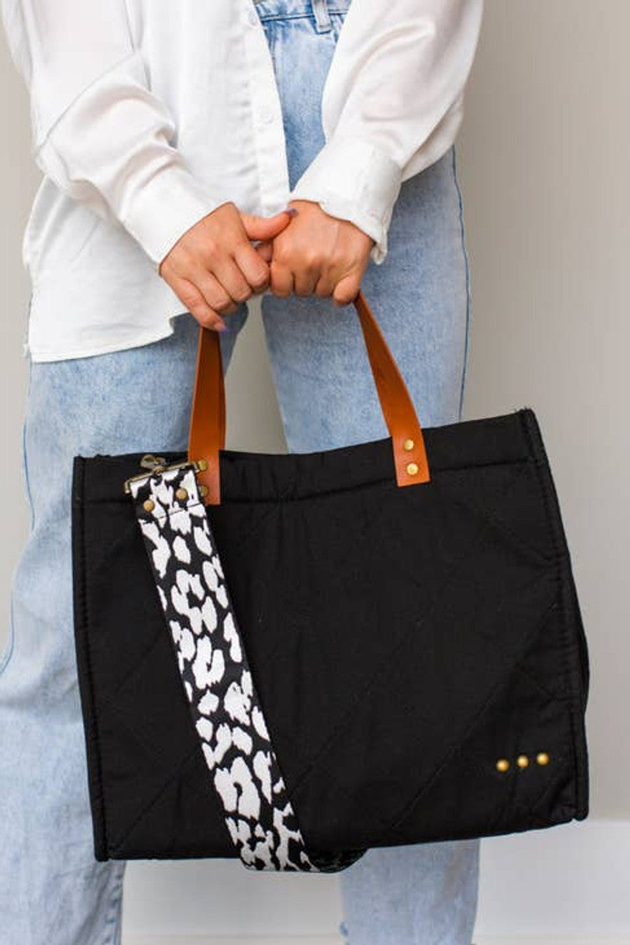 Pretty Simple Quilted Tote no