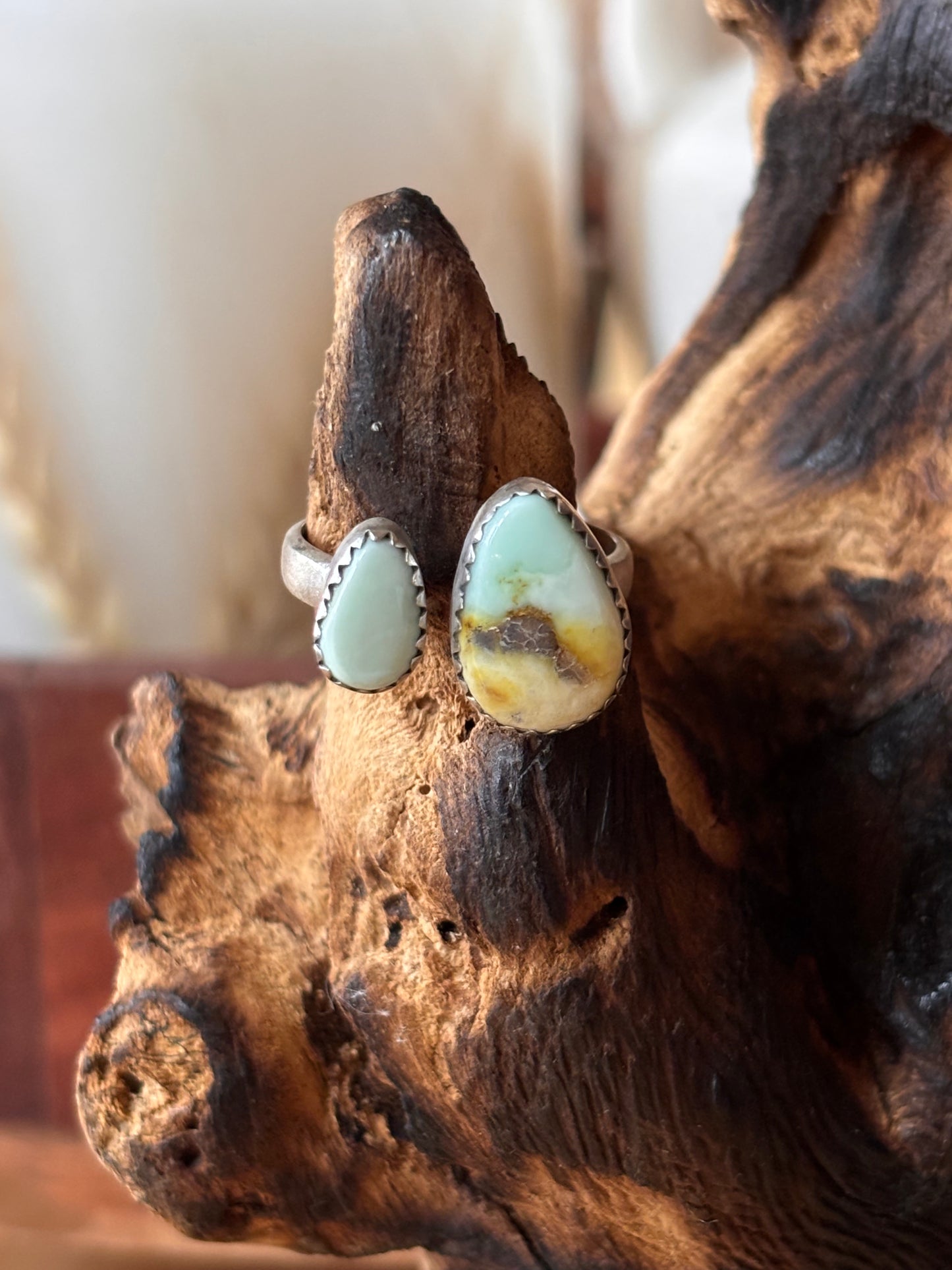 Palomino Variscite Ring | Adjustable