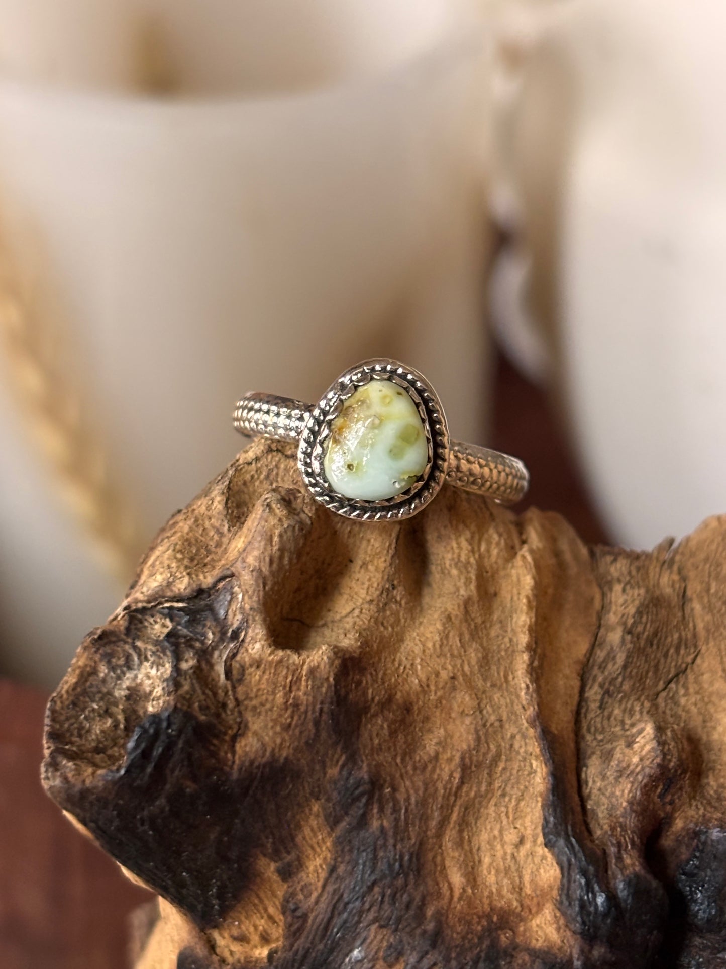 Palomino Variscite Ring | Size 8.5