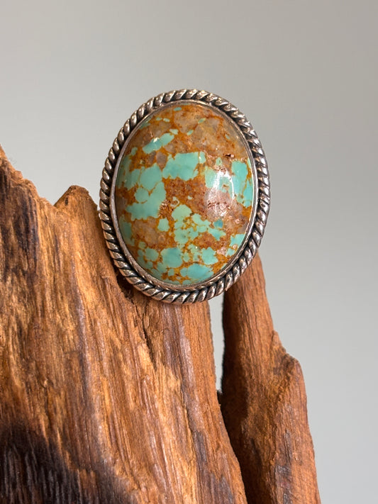 Royston Turquoise Ring | Adjustable