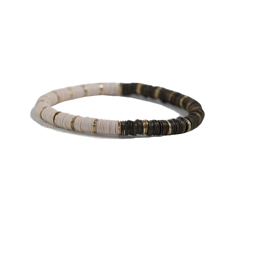 Grace Half and Half Color Block Stretch Bracelet | Ink + Alloy