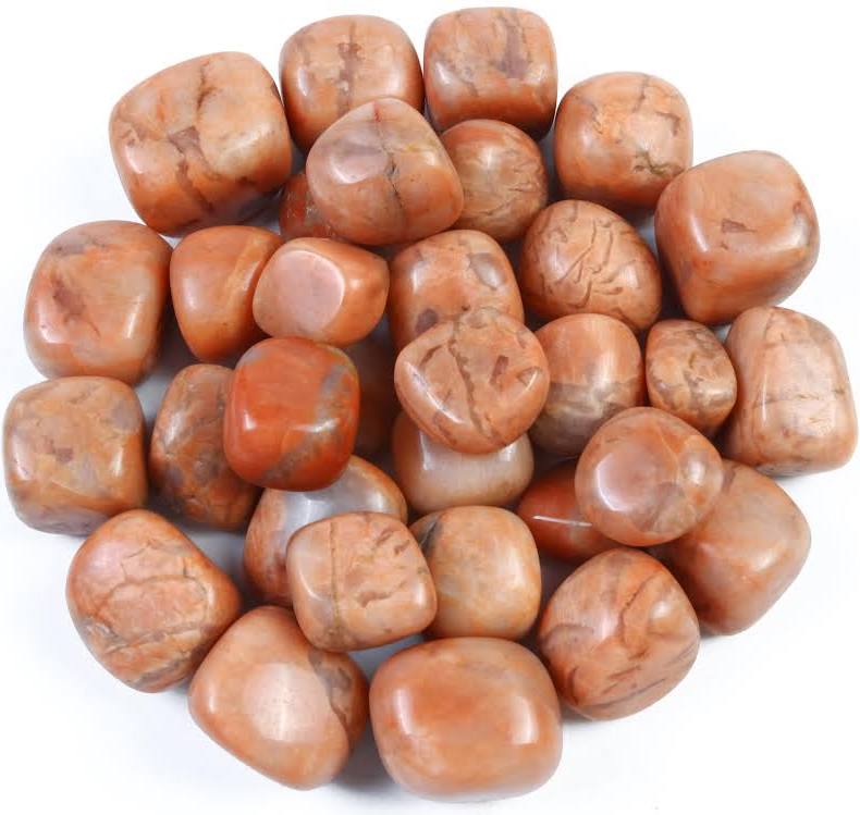 Peach Moonstone Tumbled