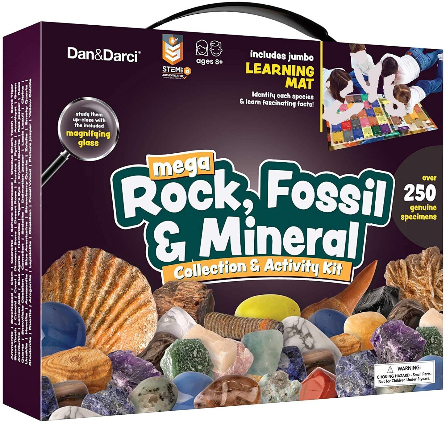 Mega Rock, Fossil, And Mineral Kit