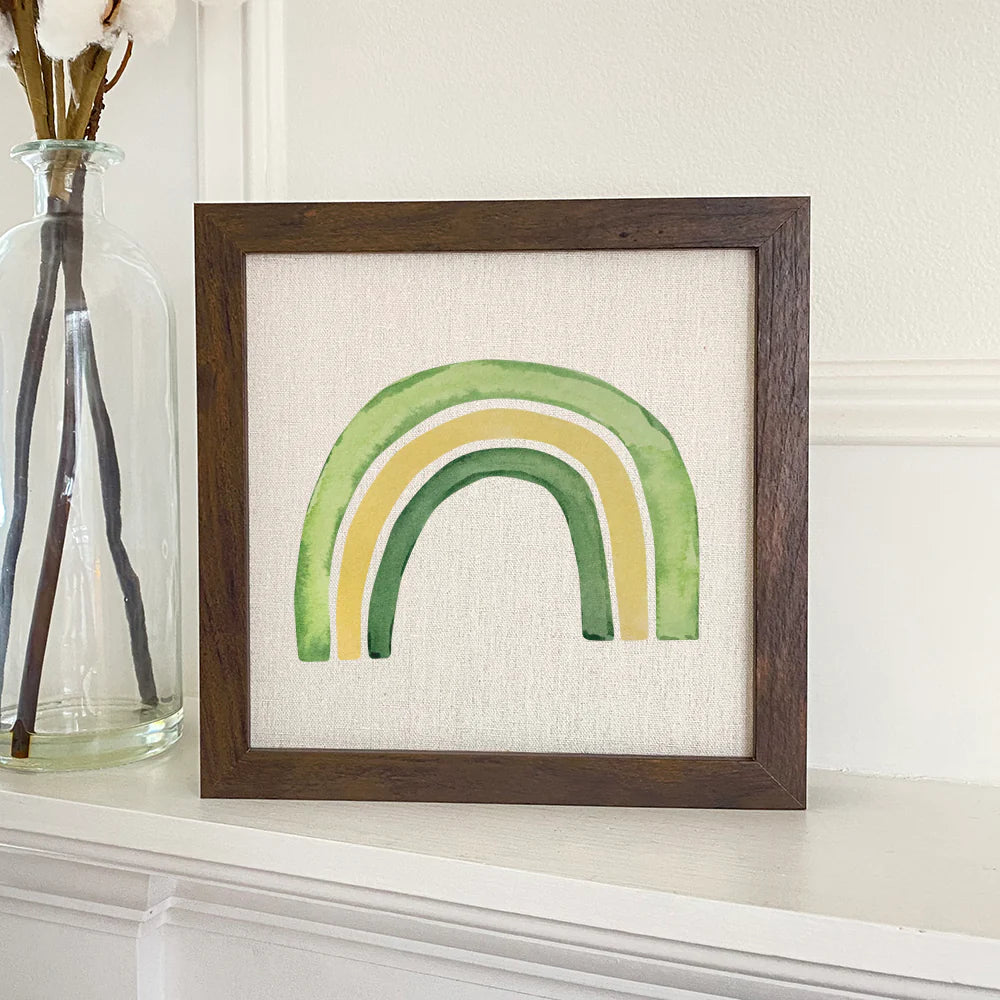 Wood Framed Linen Print