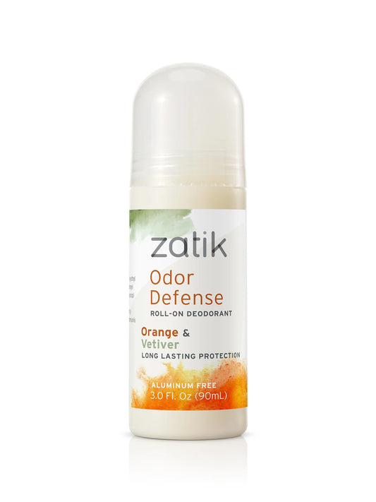 Zatik Odor Defense Roll on Deodorant