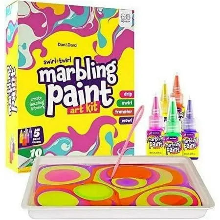 Swirl + Twirl Marbling Paint Kit by Dan & Darci