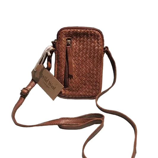Evelyn Cognac Crossbody | by Wild West