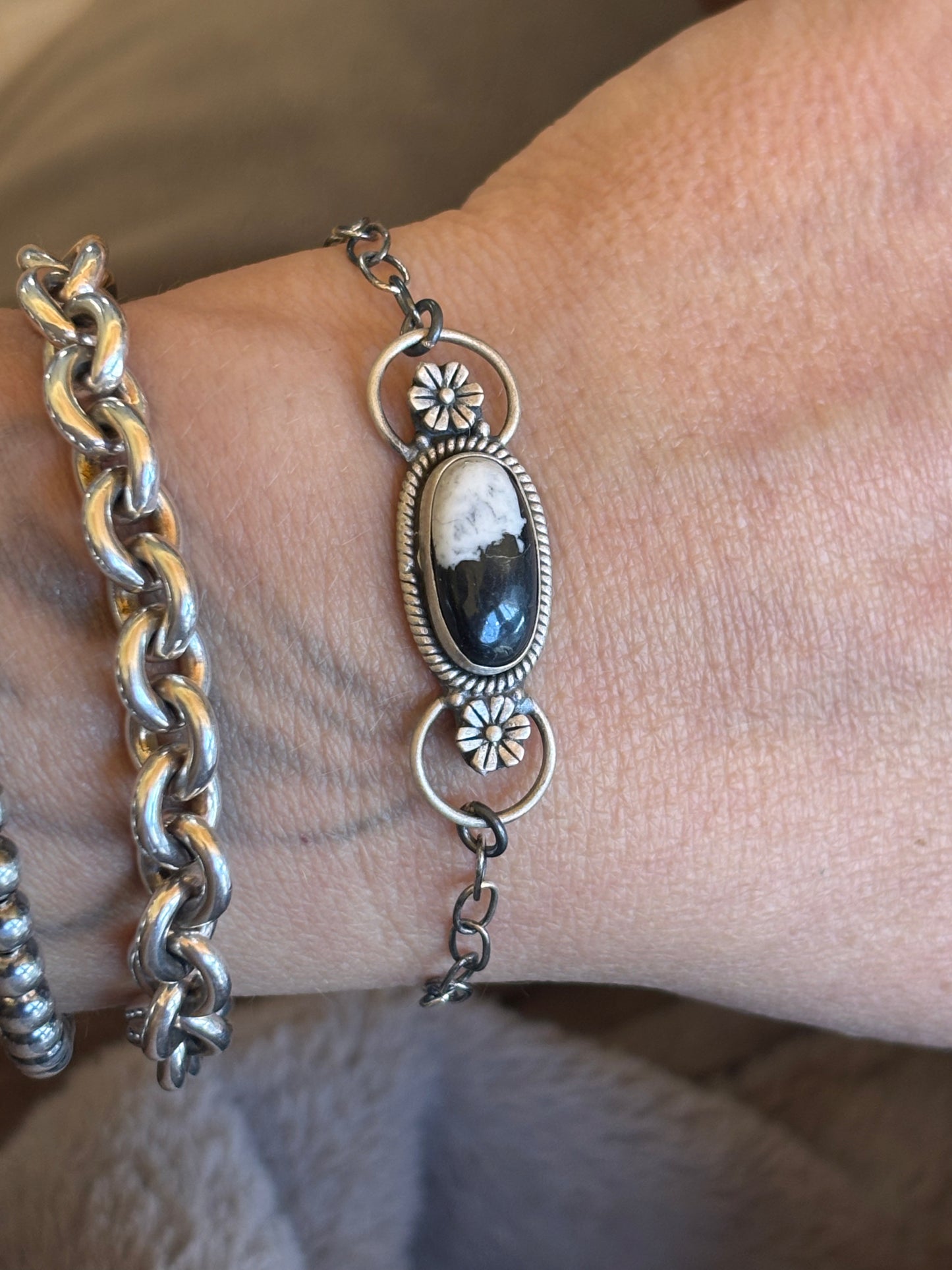 White Buffalo Bracelet