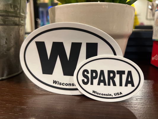 Stickers Sparta/Wisconsin