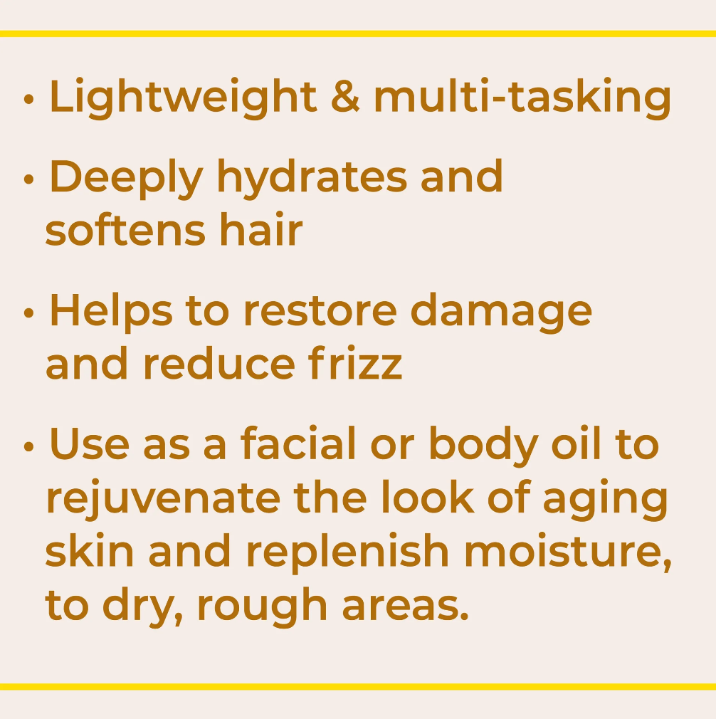 Moisturize & Protect Hair Oil - Hair Therapy