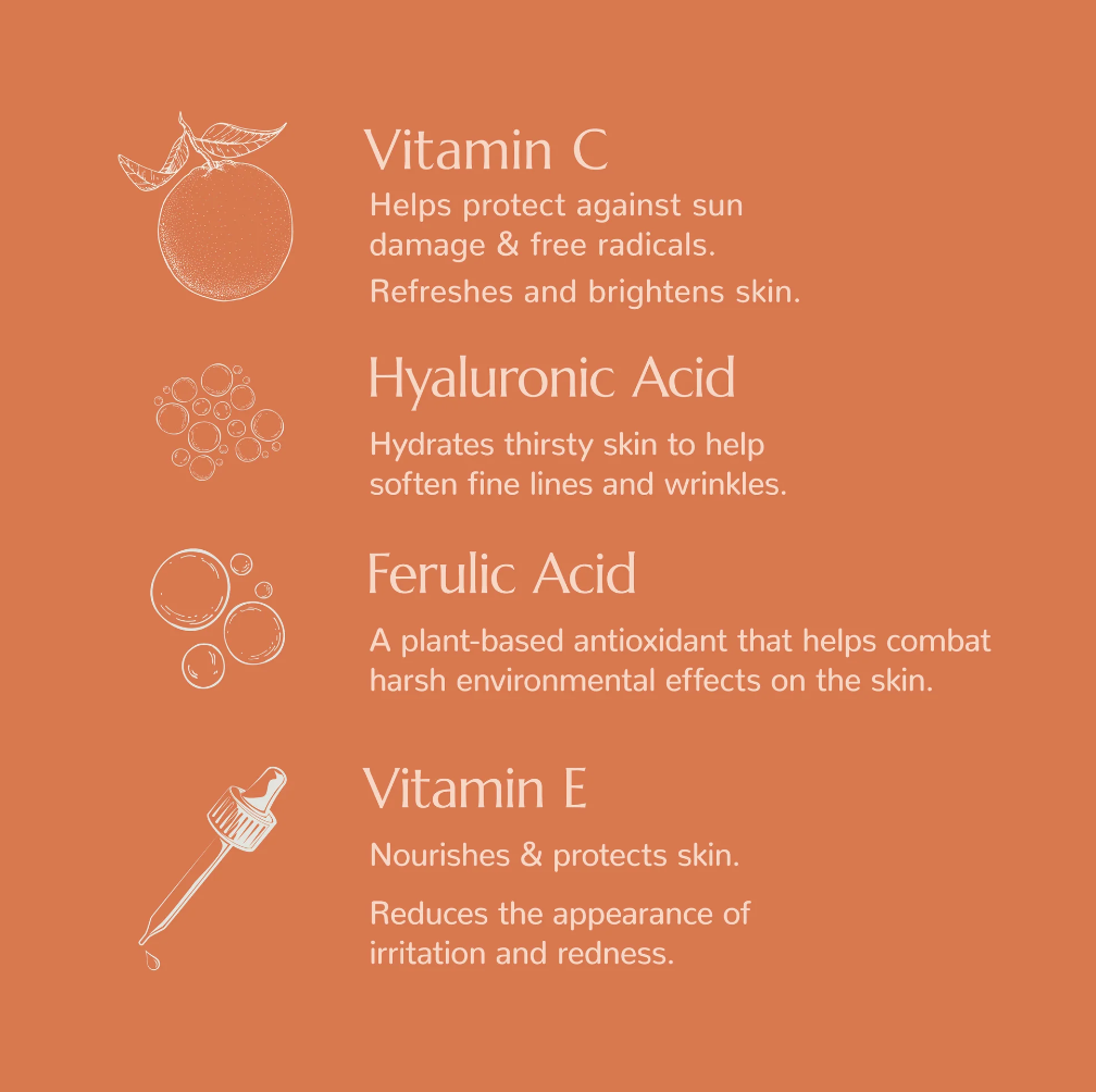 Vitamin C with Hyaluronic Acid Facial Serum