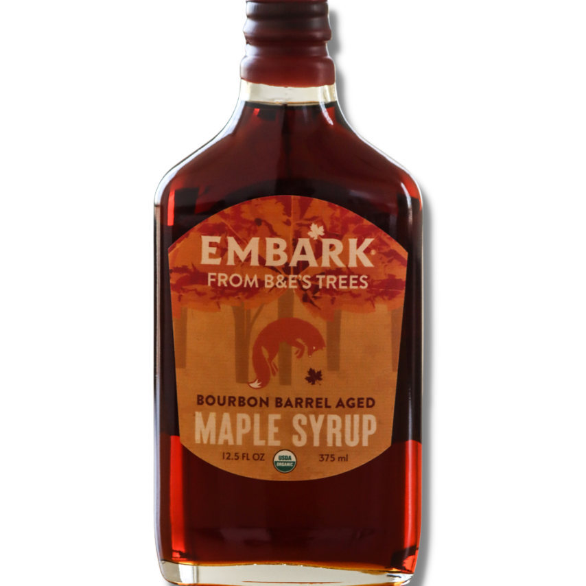 Embark (Formerly B & E’s Trees) Bourbon Barrel Aged Maple Syrup