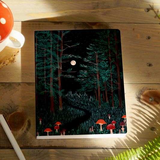 Moonrise Forest Layflat Journal Notebook