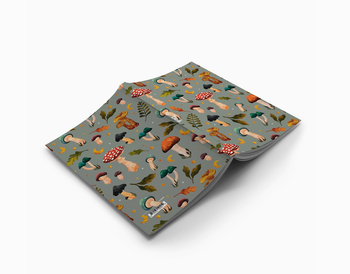 Mushroom Garden Classic Layflat Journal Notebook