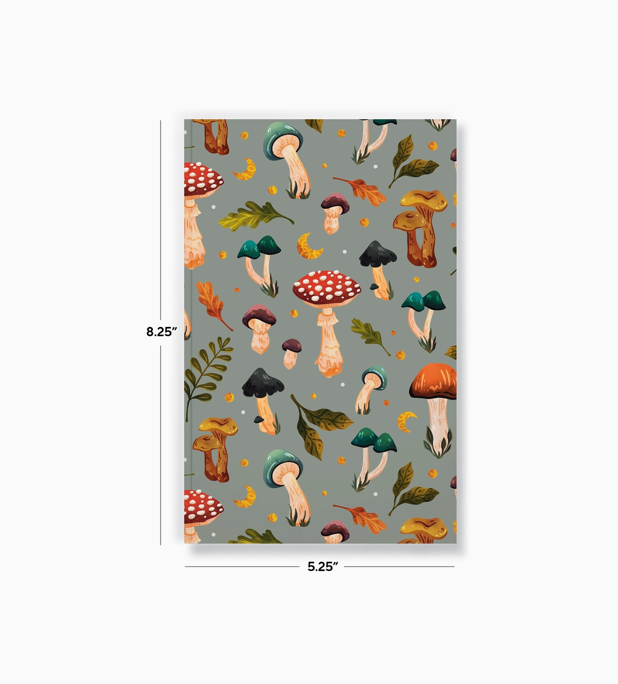 Mushroom Garden Classic Layflat Journal Notebook