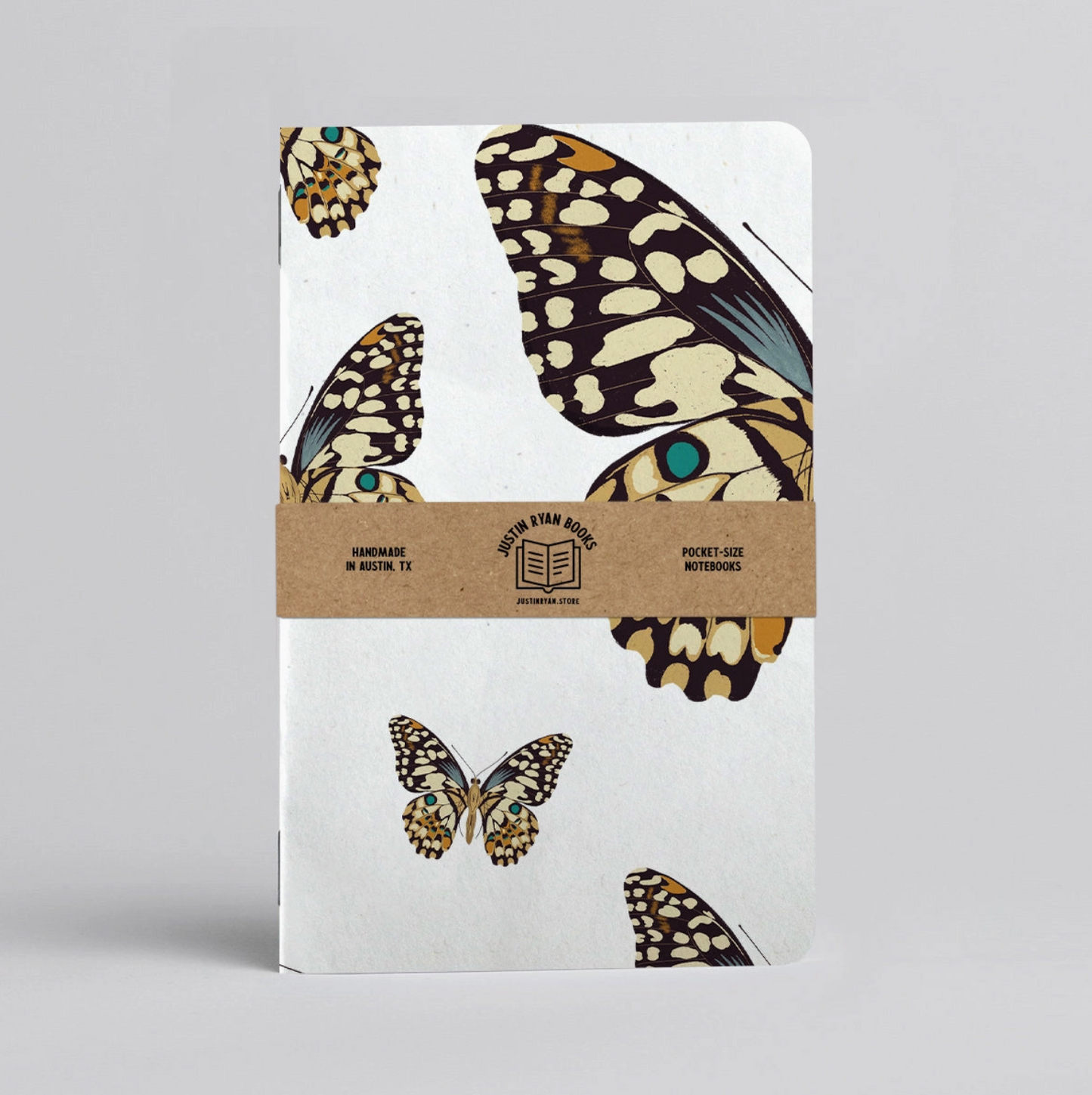 Butterfly - Two 32-page Pocket-Sized Notebooks (Blank)