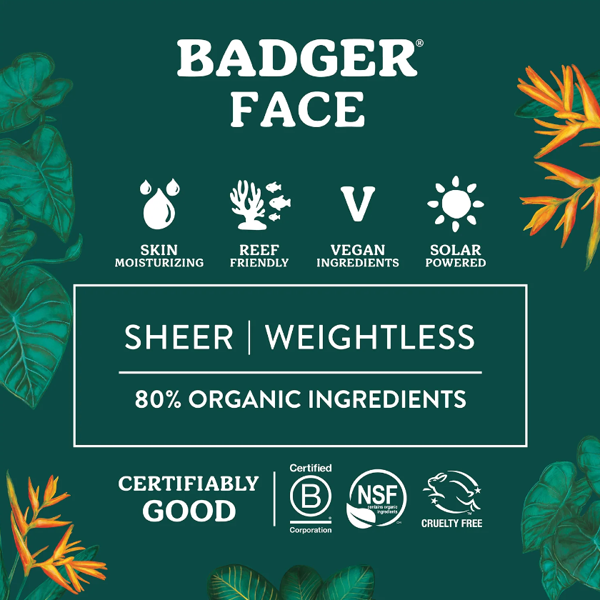 Face Mineral Sunscreen l Badger