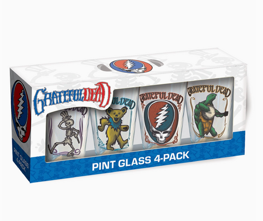 Grateful Dead Retro Drinking Glass Set