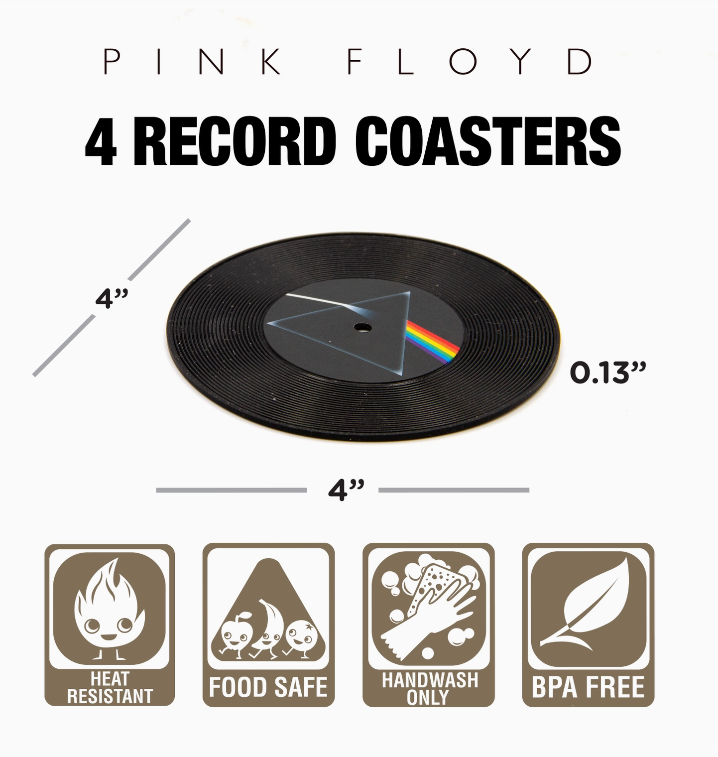 Pink Floyd Coasters Set