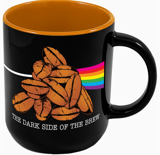 Pink Floyd Dark Side of the Brew Ceramic Cappuccino Mug (20oz)