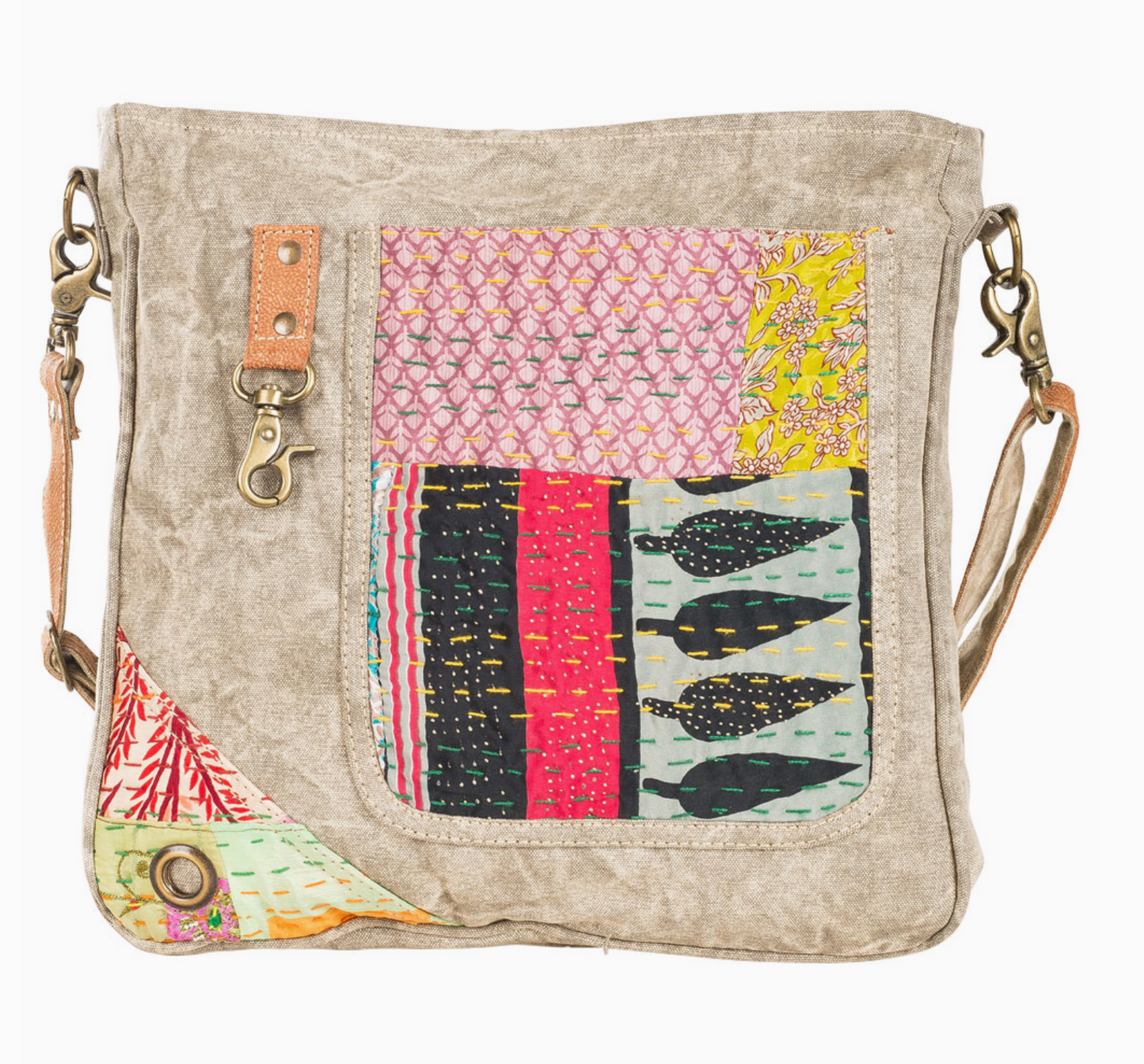 Recycled Kantha Shoulder Bag