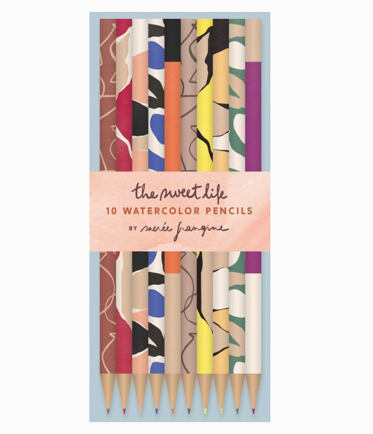 Sweet Life: 10 Watercolor Pencils