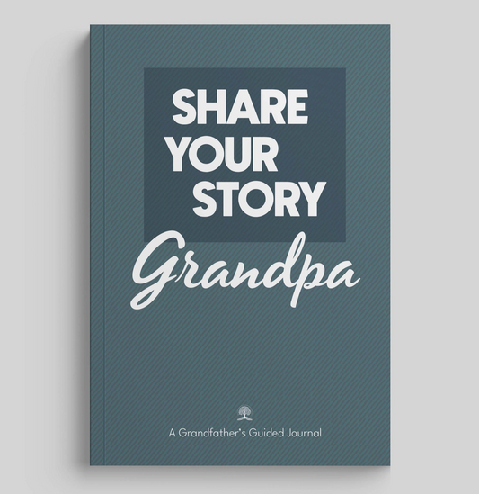 Share Your Story Grandpa - Guided Journal For Grandfathers