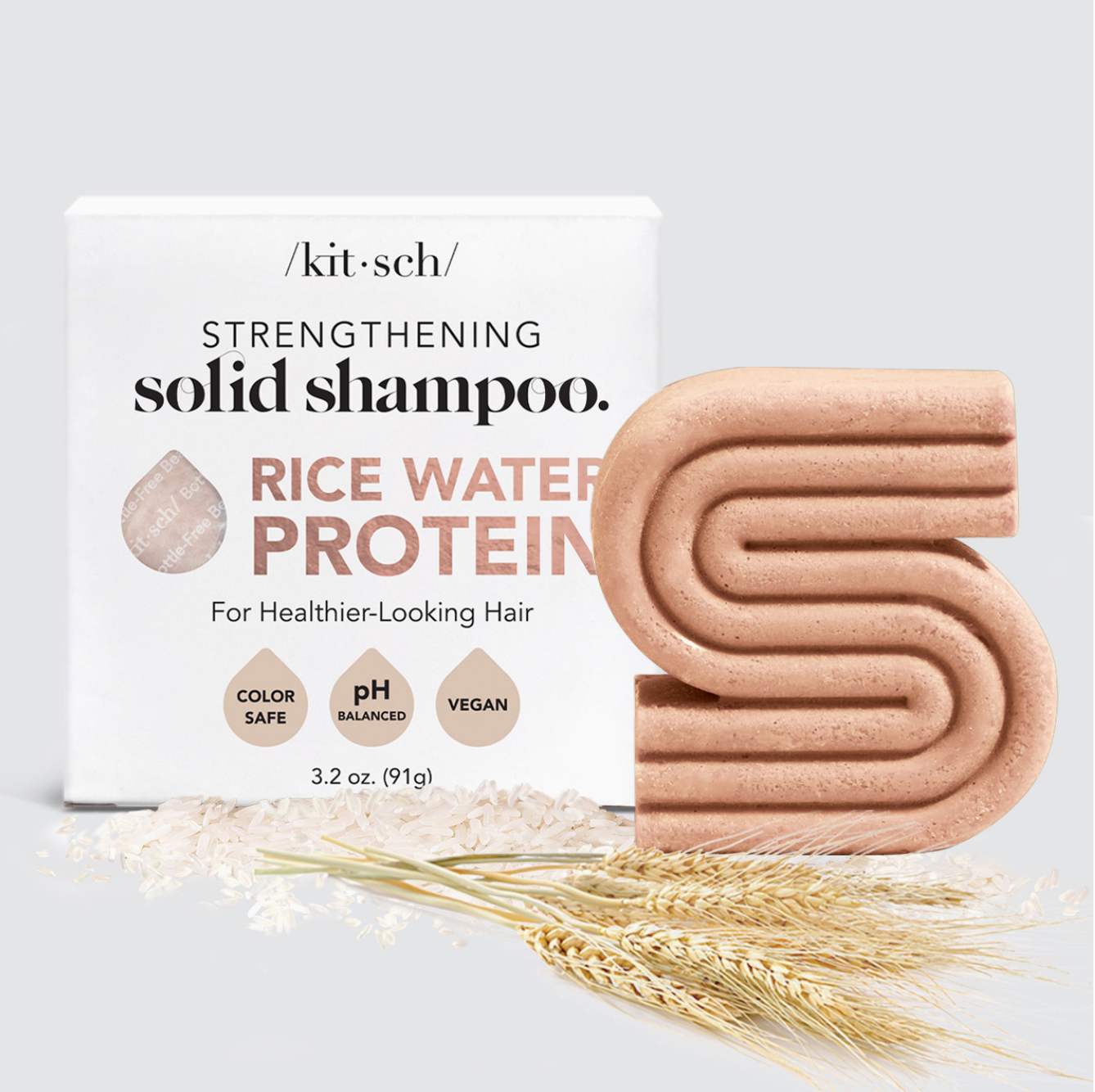 Rice Water Protein Shampoo Bar For Hair Growth