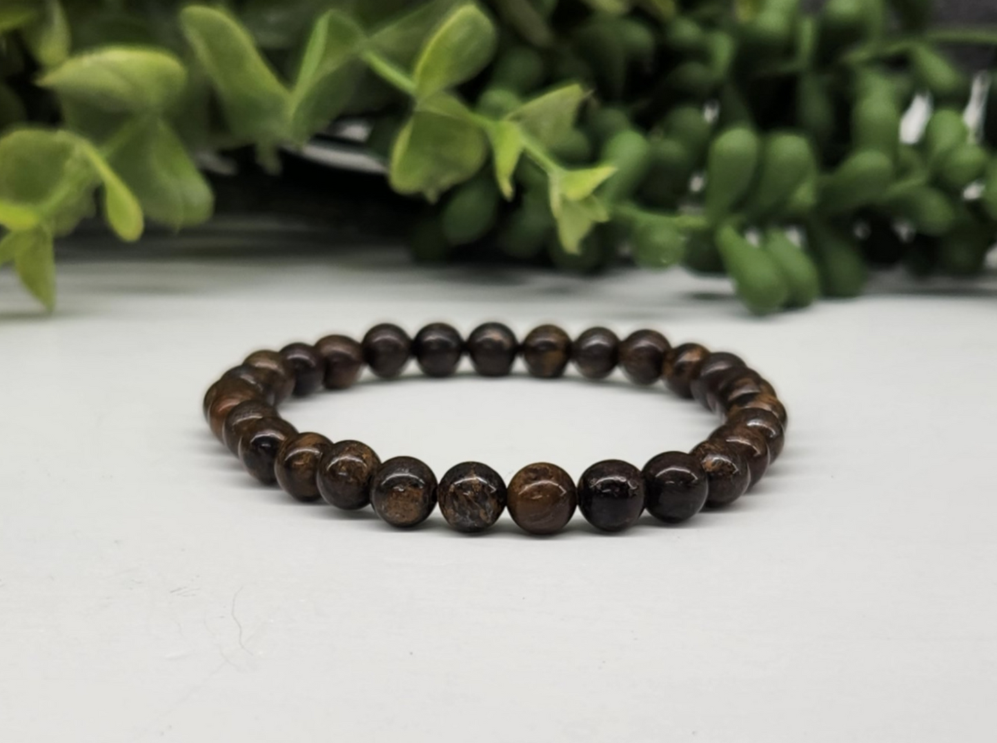 6mm Natural Gemstone Stretchable Bracelets