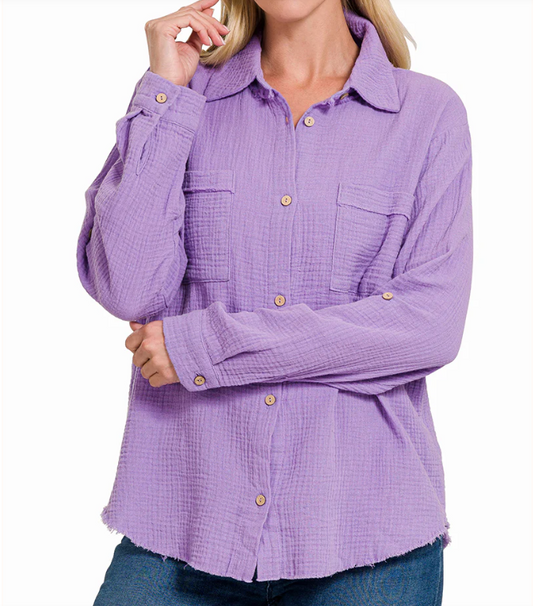 Double Gauze Top