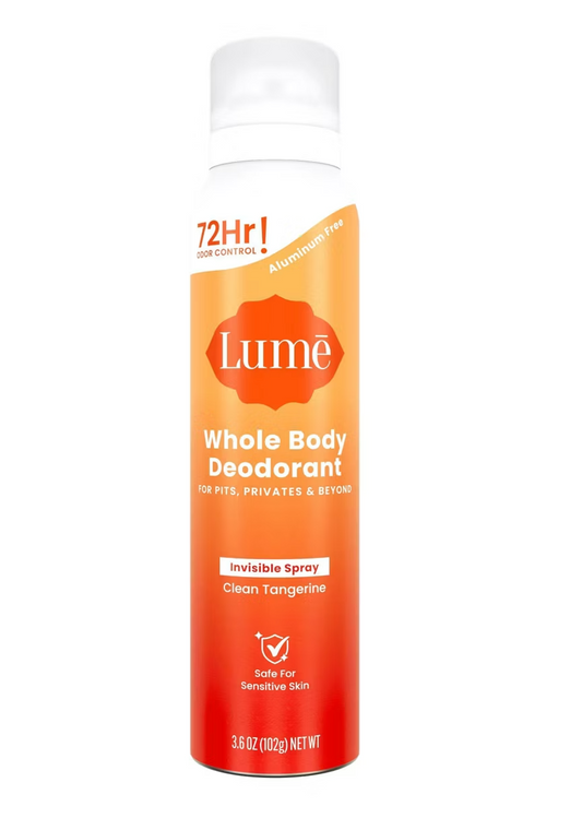 Lume Whole Body Deodorant Spray