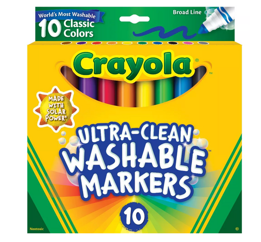Crayola (Markers / Crayons) Non-Toxic
