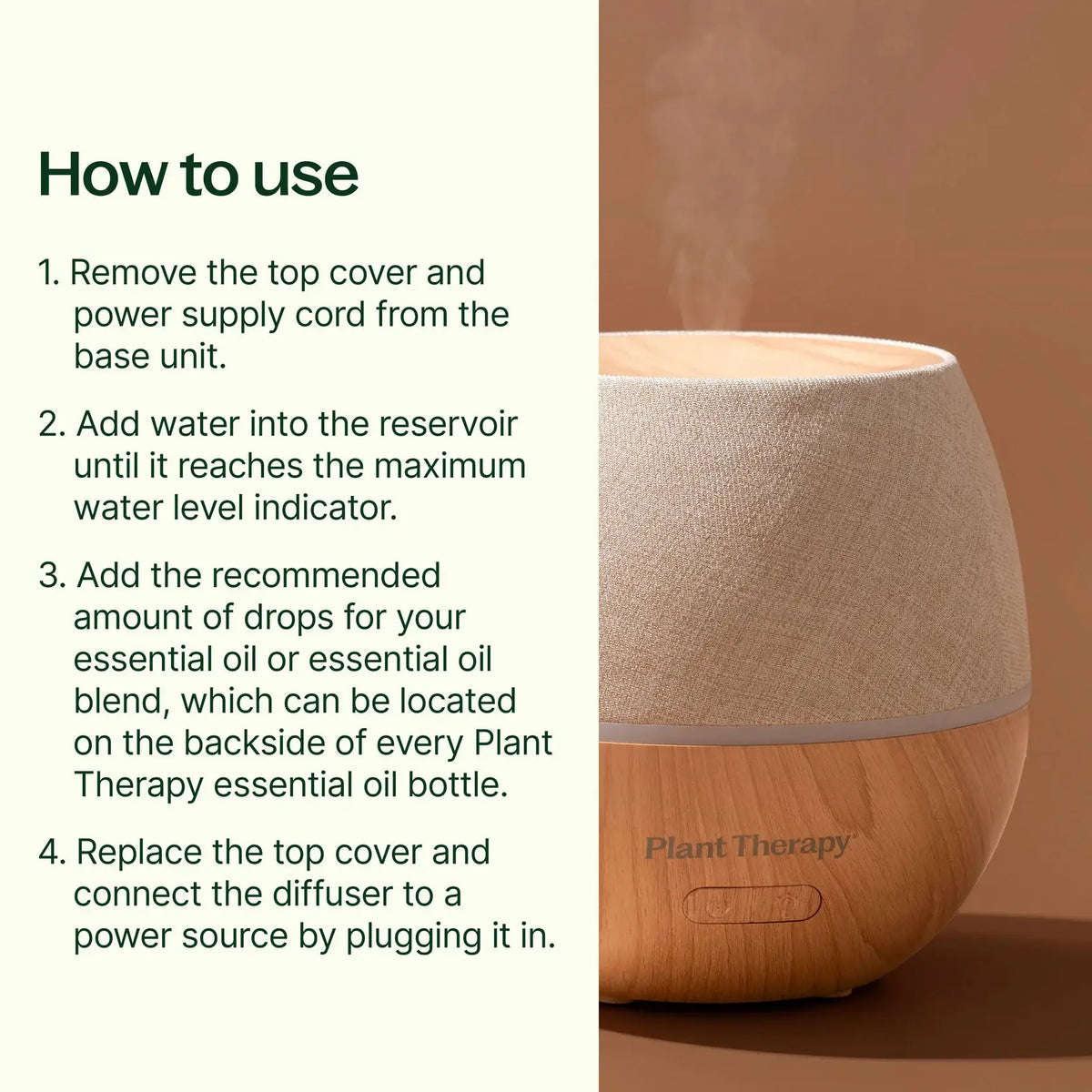 Drift Linen Essential Oil Diffuser