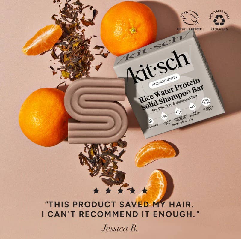 Rice Water Shampoo Bar for Hair Growth