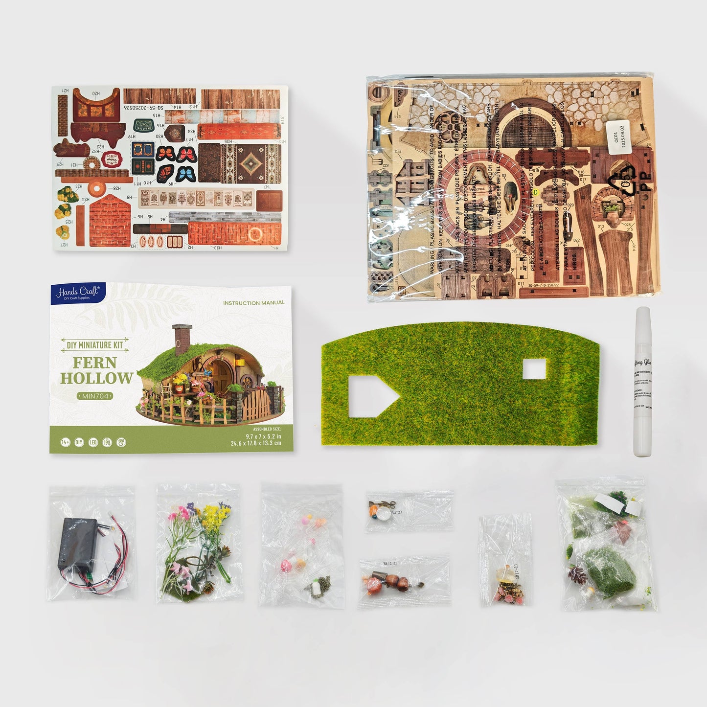 Fern Hollow - DIY Miniature House Kit