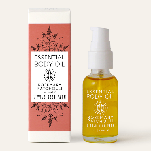 Mini Rosemary Patchouli Essential Body Oil - 1oz