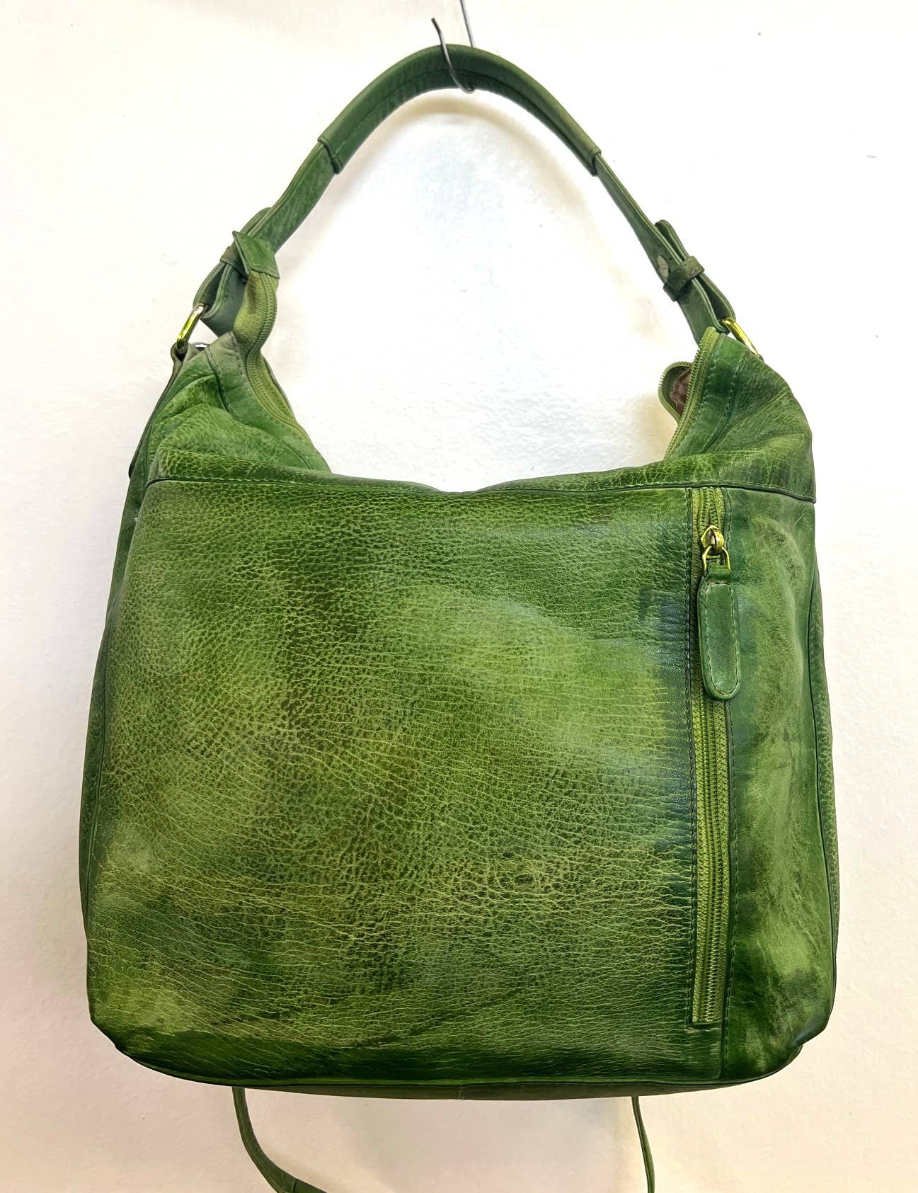Gorgeous Green Leather Bag