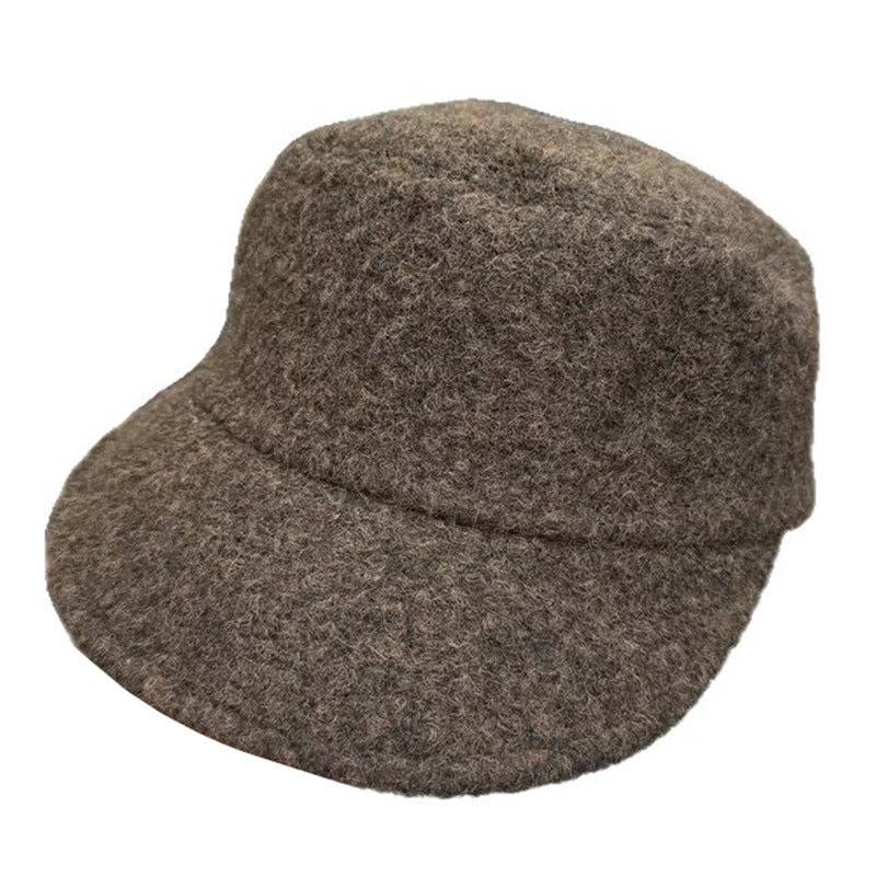 Winter Faux Sherpa Fleece Soft Baseball Cap