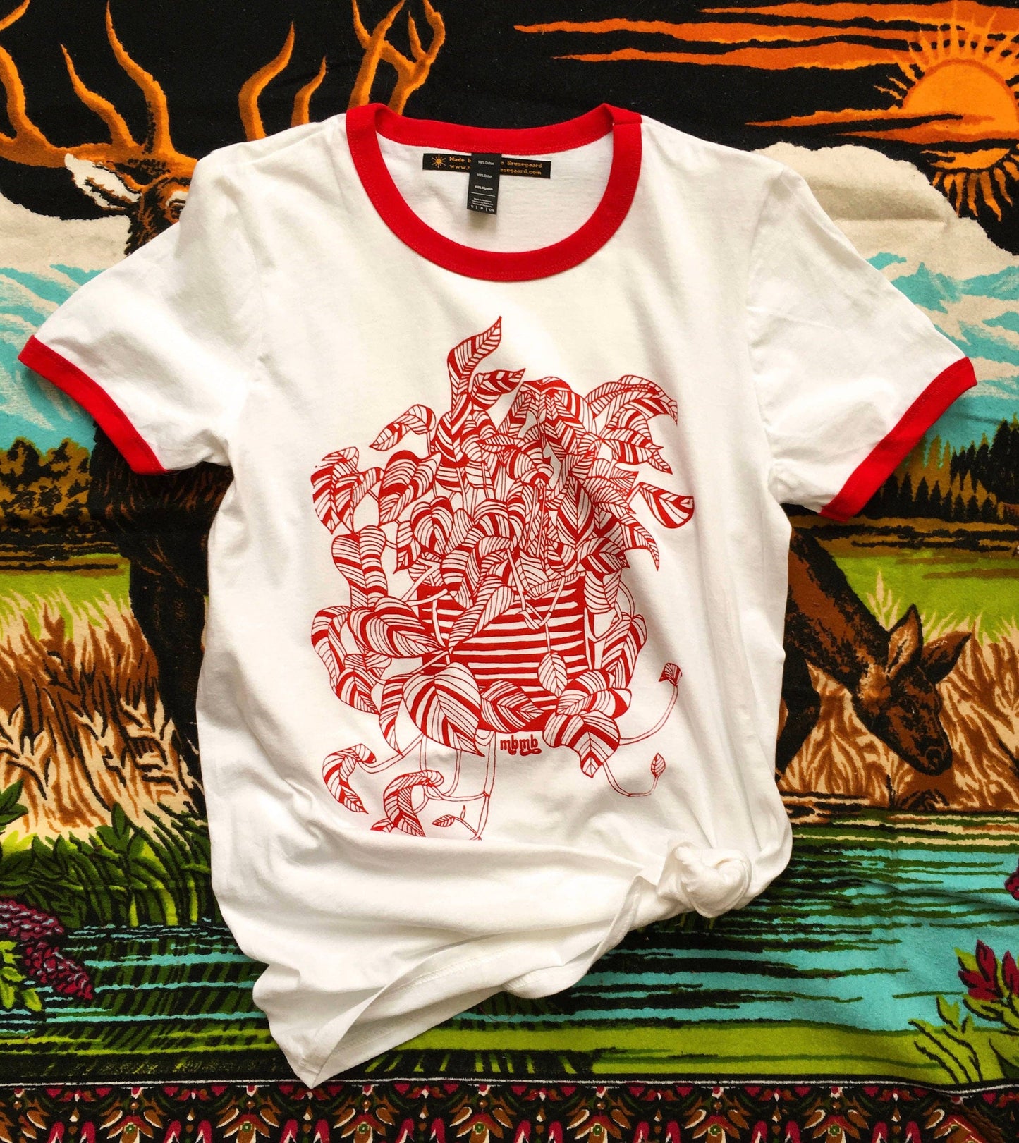 House Plant Ringer Tee - Unisex
