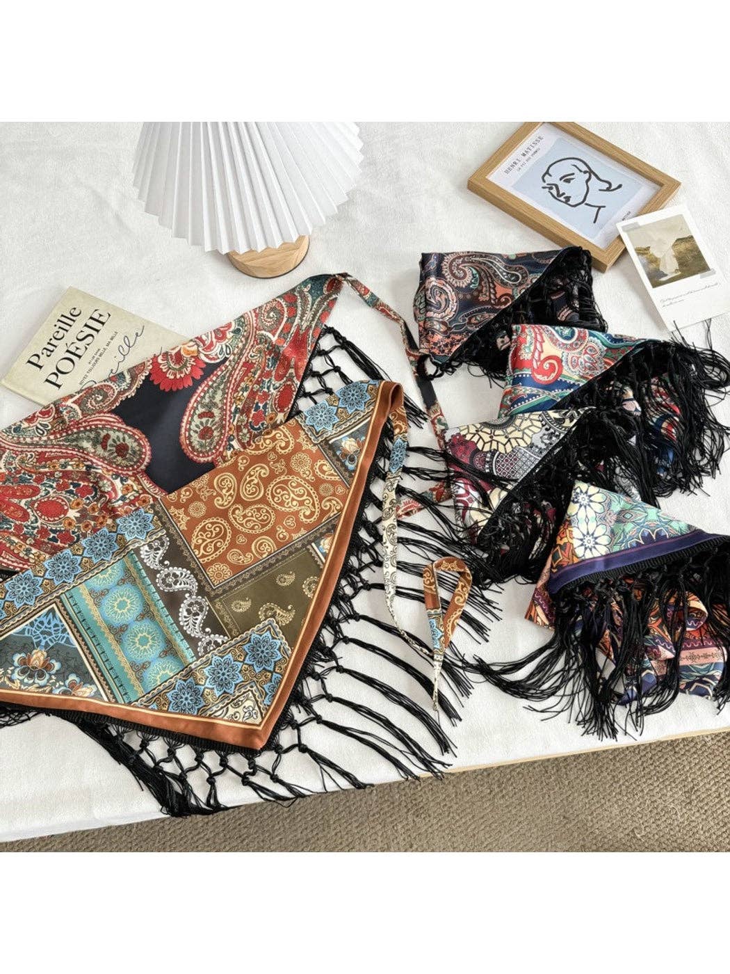 Chic Fringed Fashion Triangle Bandana